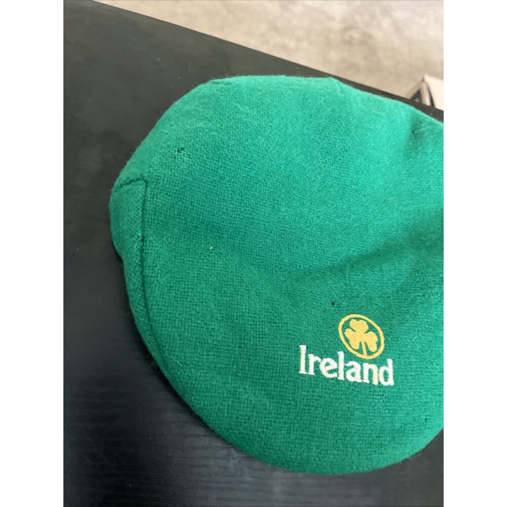 Hanna Hats Donegal Town Ireland Mens Green Newsboy Cap Size Medium - Picture 2 of 8